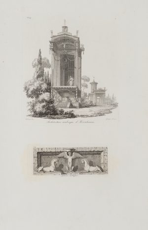 Arabeskenarchitektur aus Herculaneum