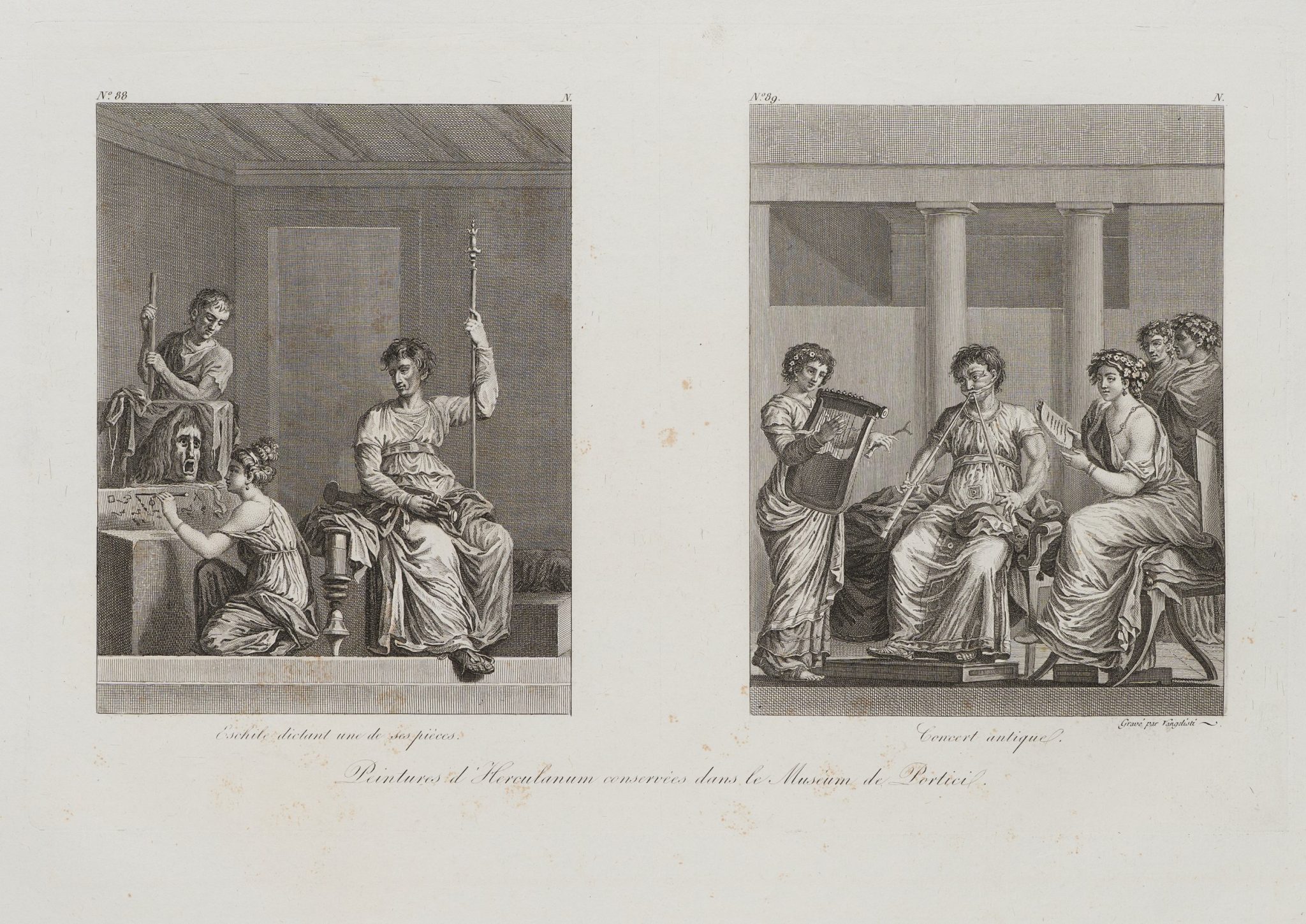 Herculaneum: Aischylos & Konzert