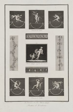 Peintures d'Herculanum - Tafelblatt