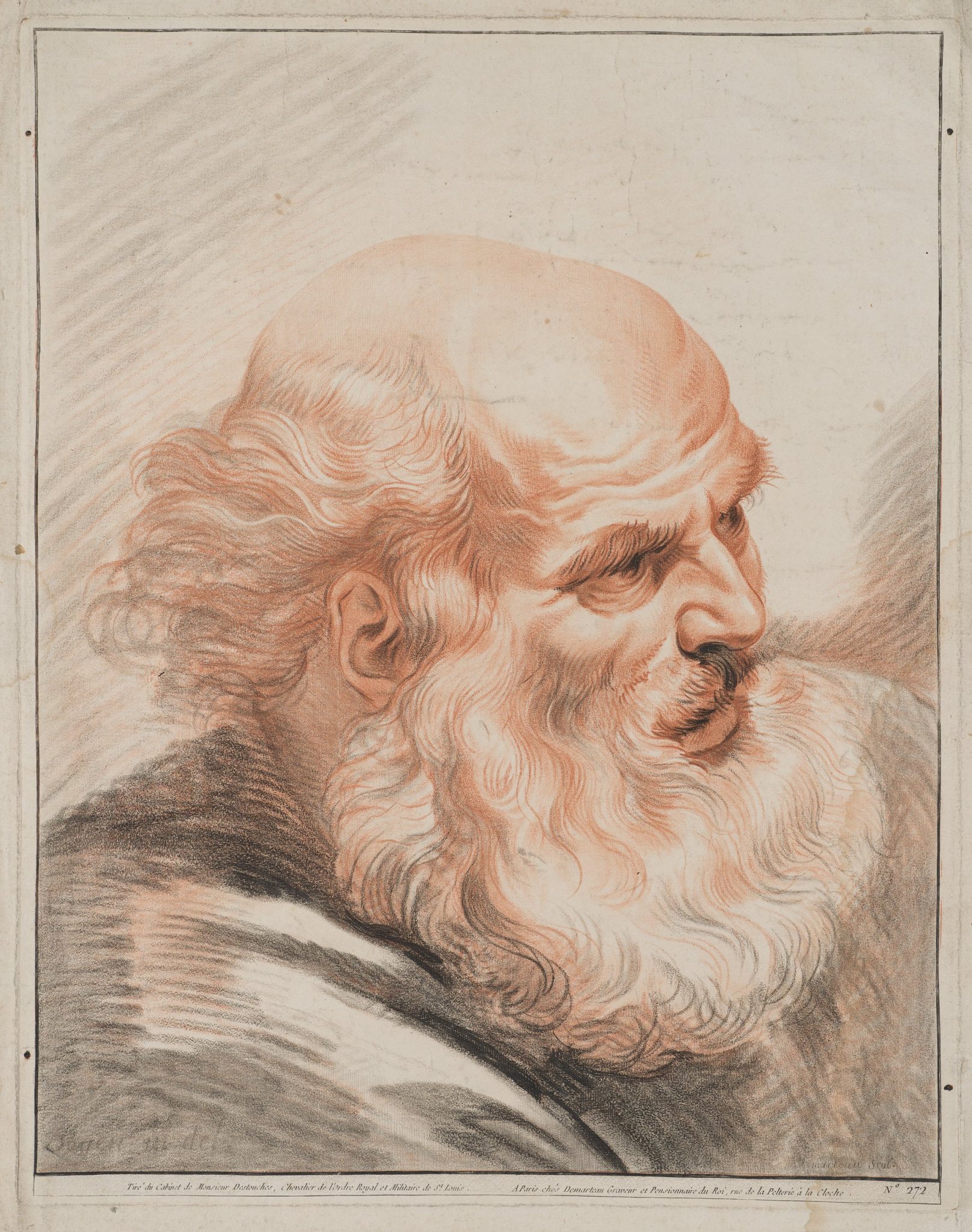 Kopfstudie für Neptun