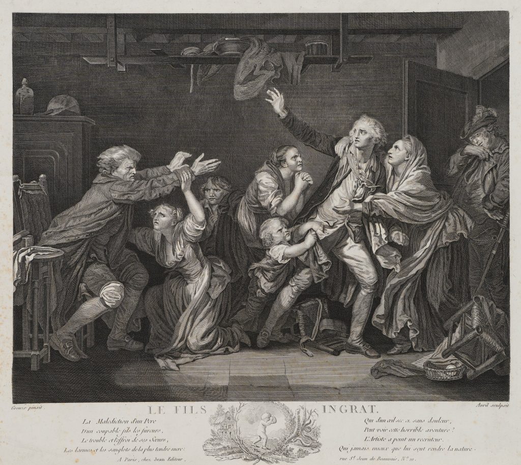Werk von Jean-Baptiste Greuze