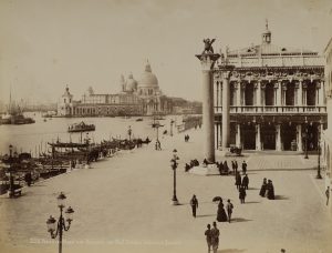 Venedig - Molo, Blick zur Salute