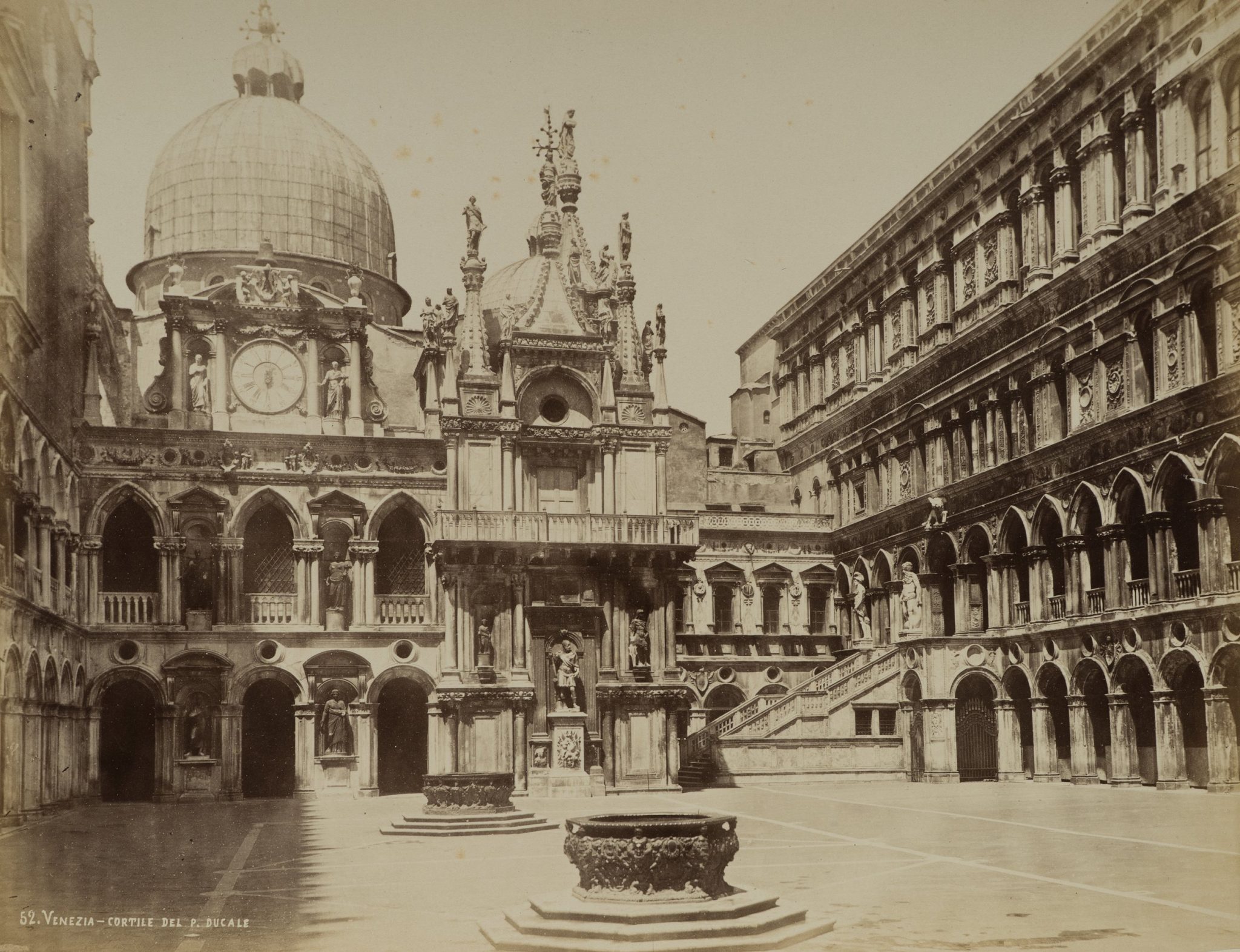 Venedig - Cortile del Palazzo Ducale