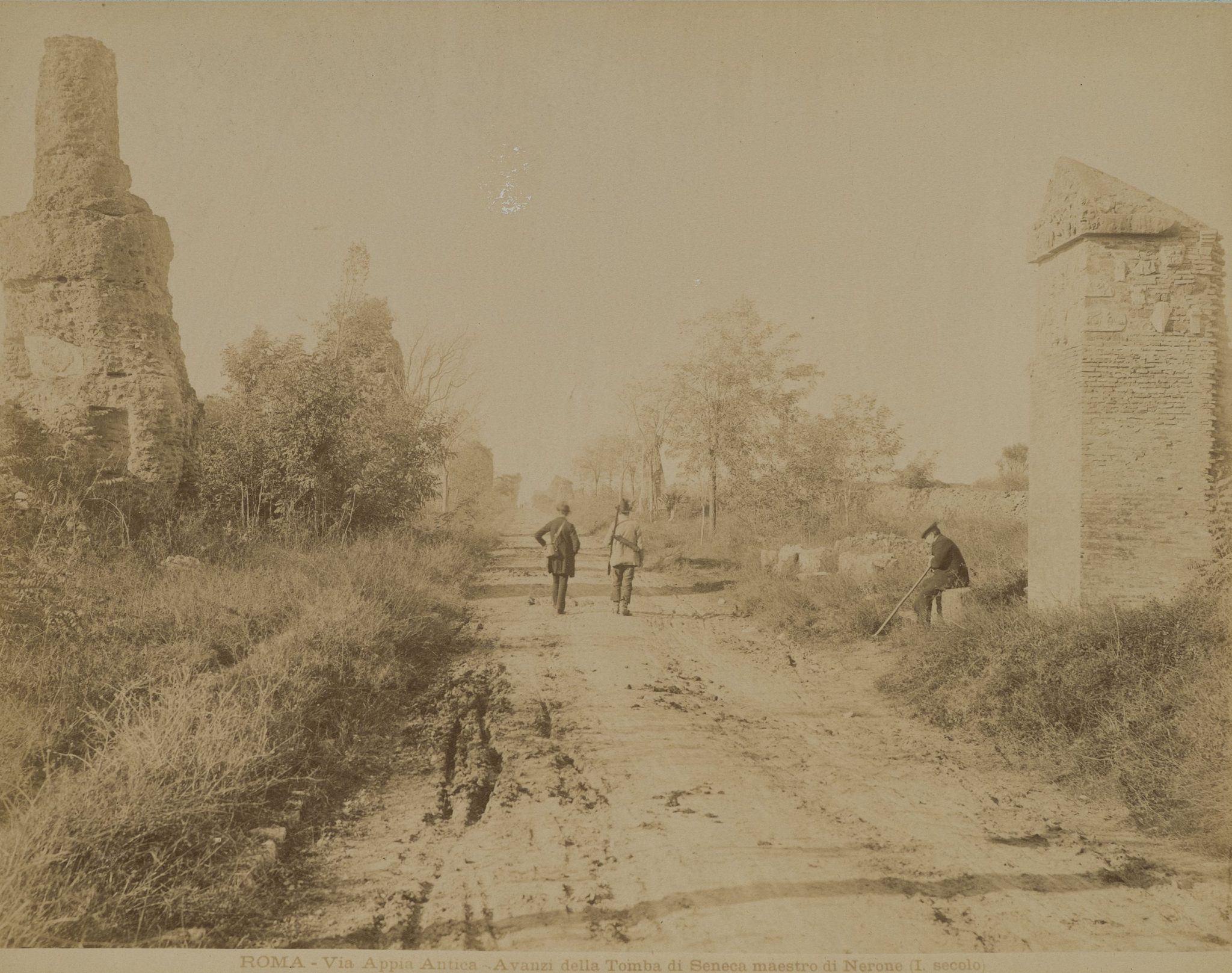 Rom, Via Appia Antica, Seneca-Grab