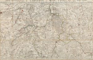 Partie septentrionale du landgraviat de Hesse-Cassel avec les pays voisins