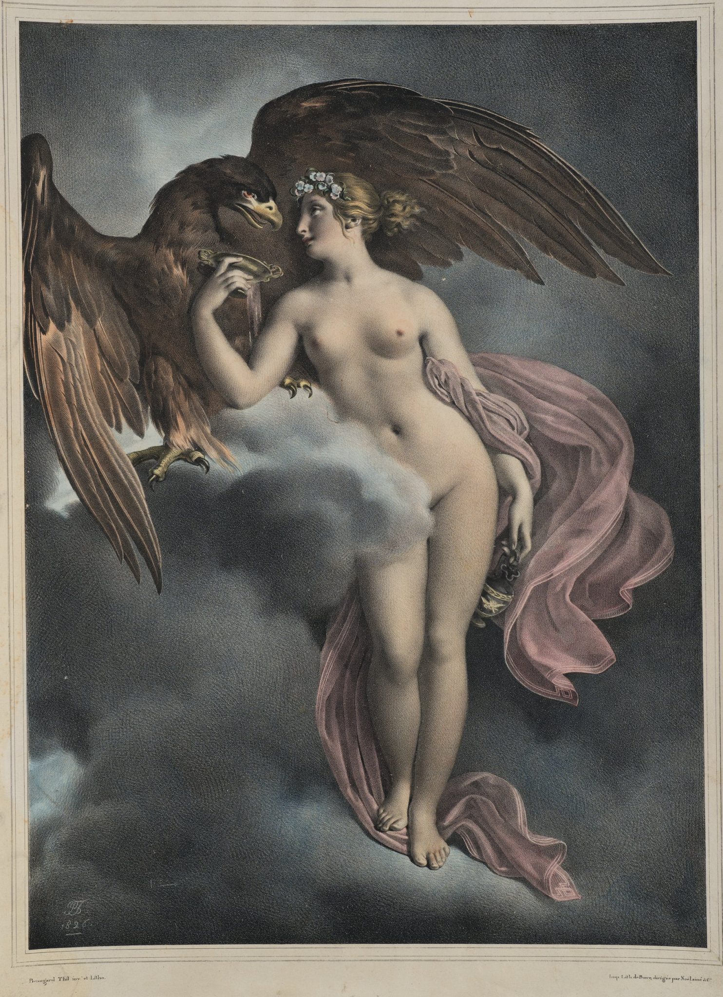 Hebe und der Adler des Zeus