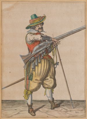 Musketier - Exerzierblatt Nr. 39