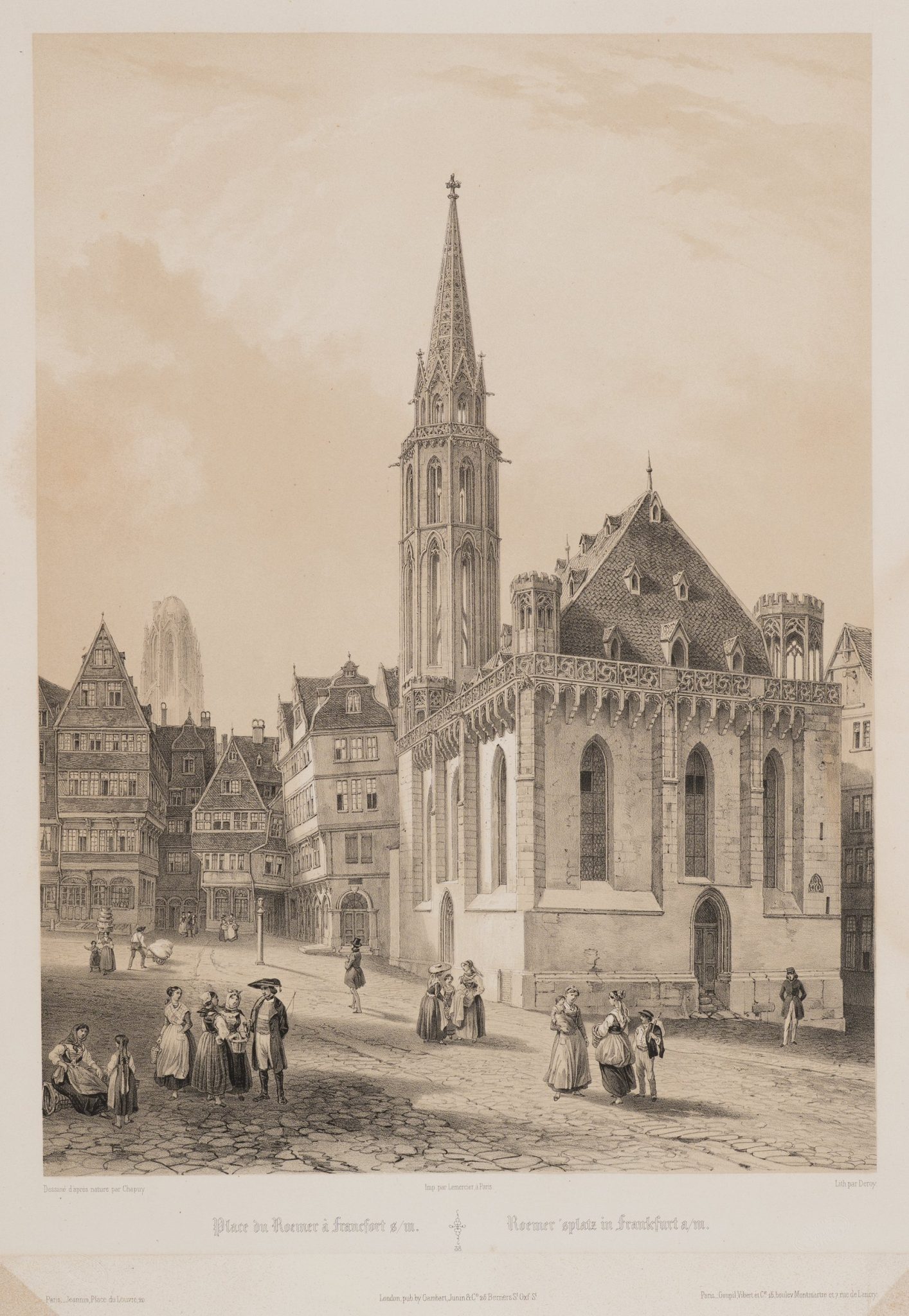 Nikolaikirche und Römerberg Frankfurt am Main