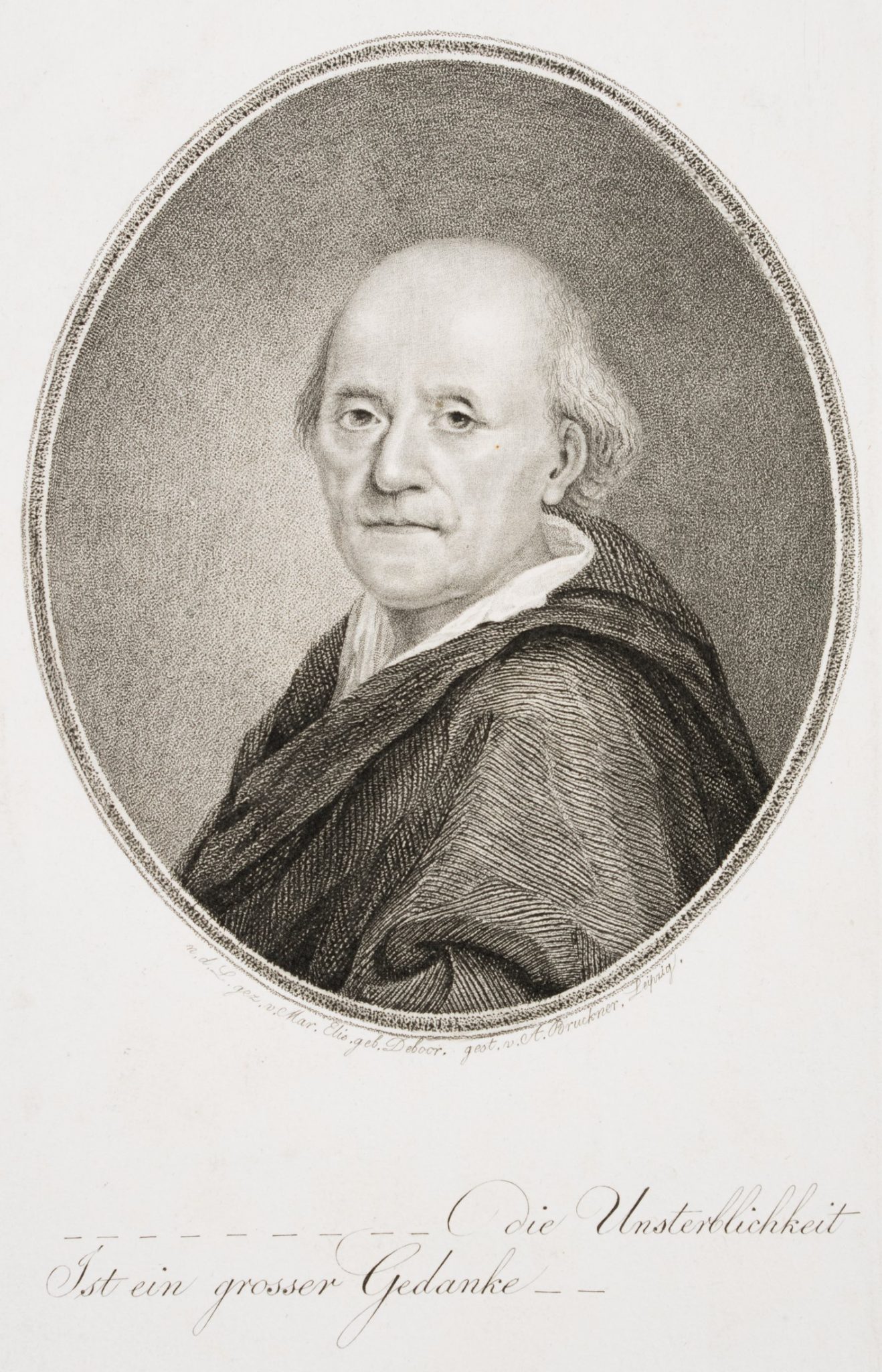Porträt F. G. Klopstock (1724-1803)