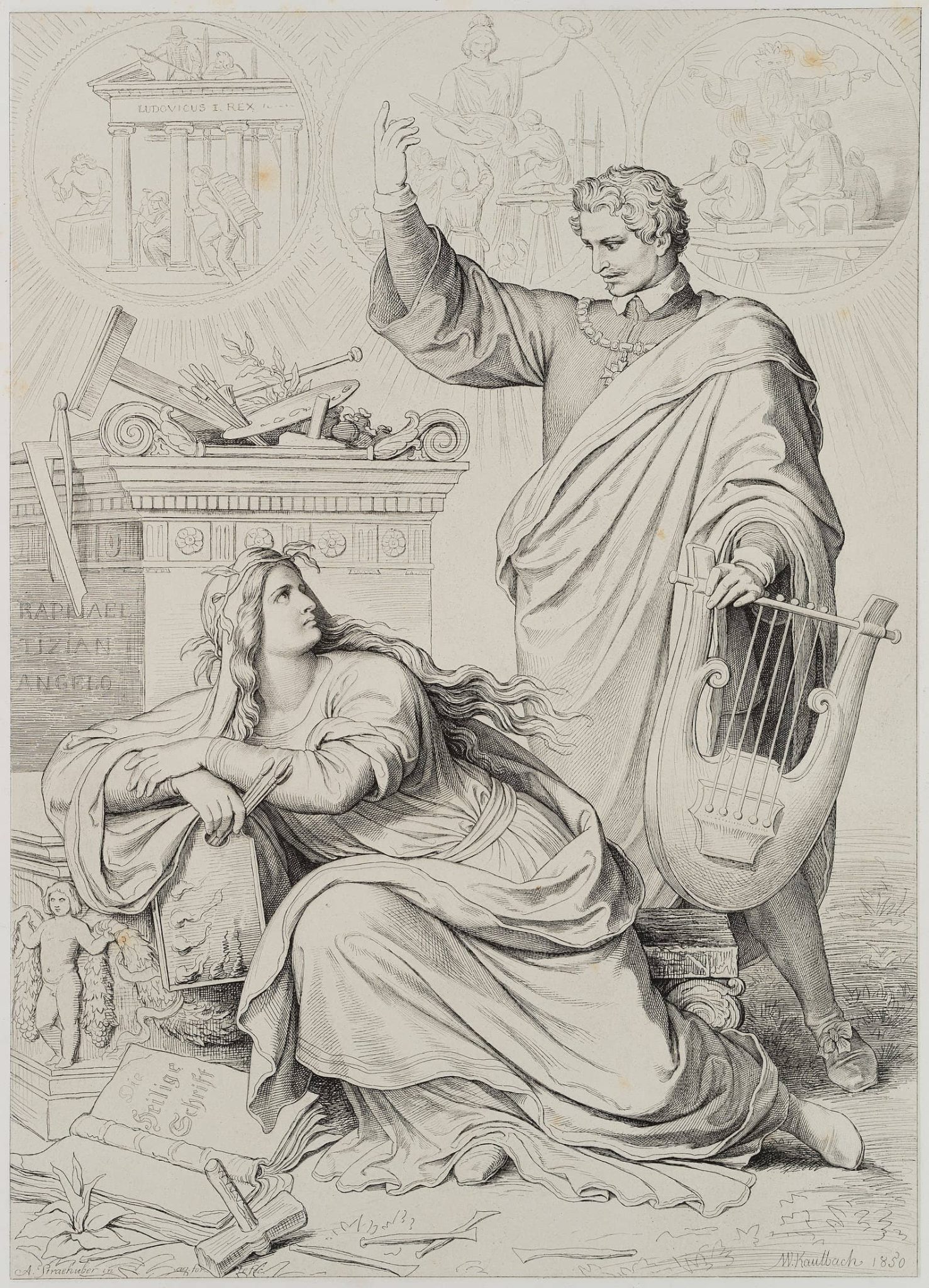 Huldigung König Ludwig I.