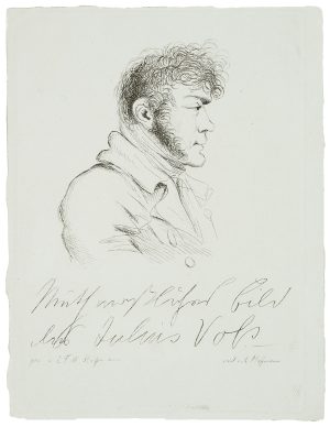Porträt des Julius von Voß, nach E. T. A. Hoffmann