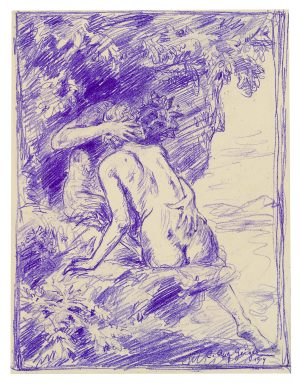 Pan und Nymphe