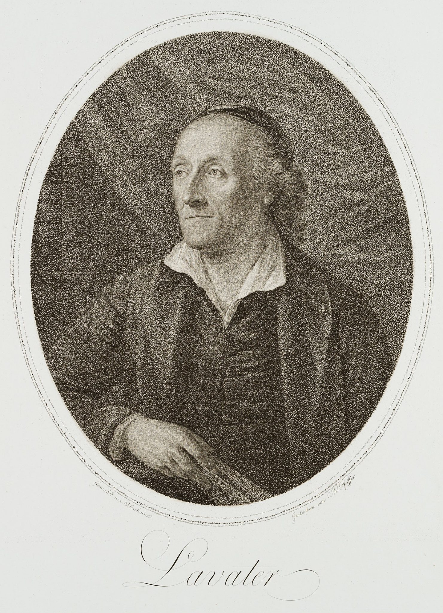 Porträt J. C. Lavater (1741-1801)