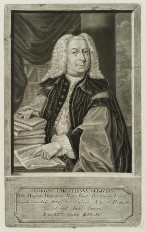 Porträt von Georg Christian Gebauer
