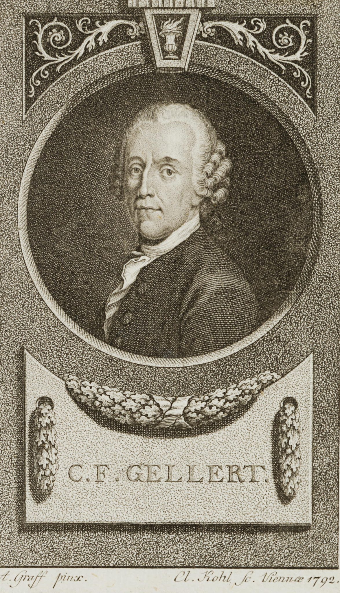 Porträt C. F. Gellert (1715-1769)