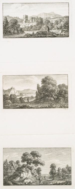 Drei romantische Landschaften