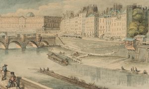 Ansicht des Pont Neuf in Paris