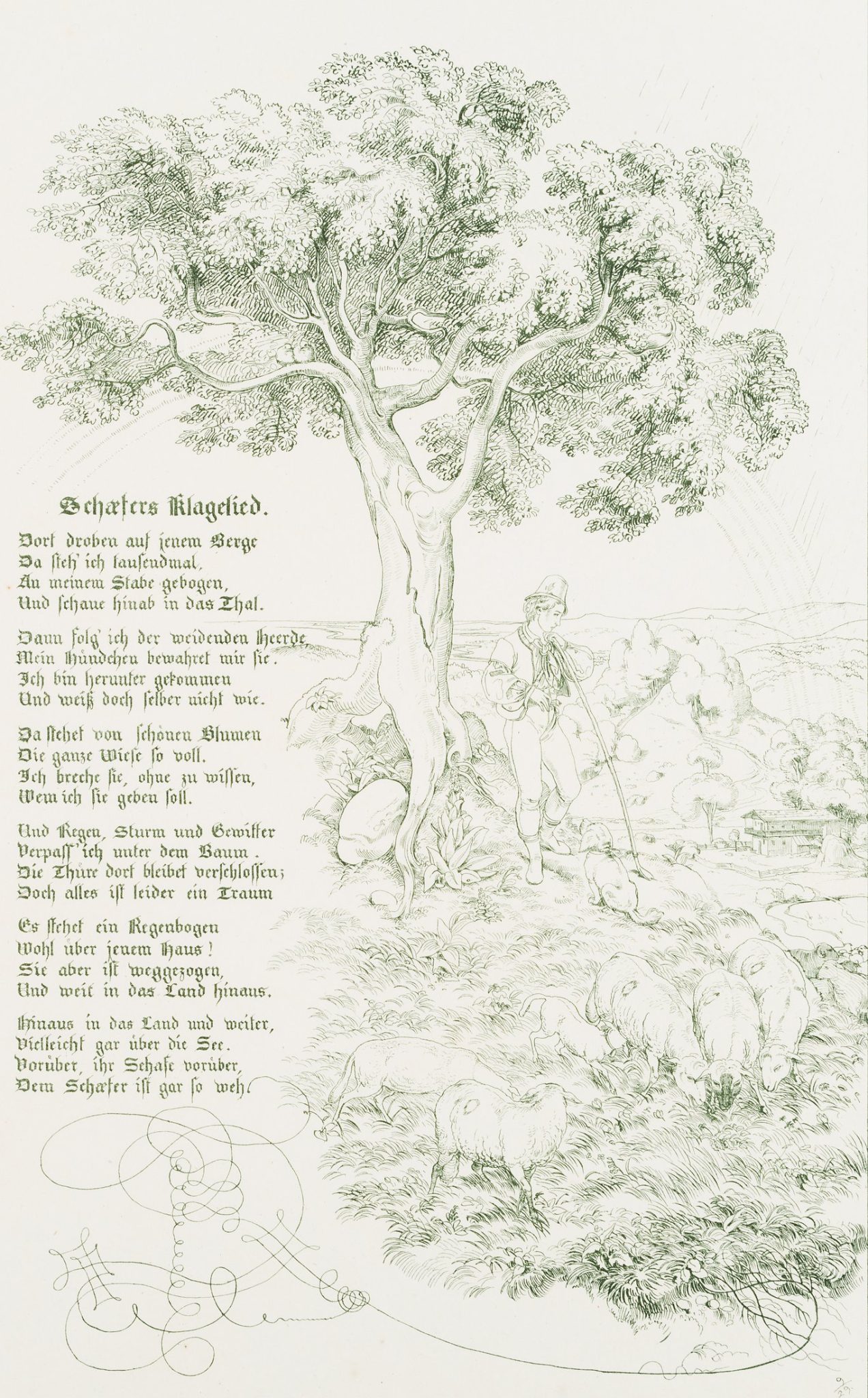 Goethes Ballade Schäfers Klagelied
