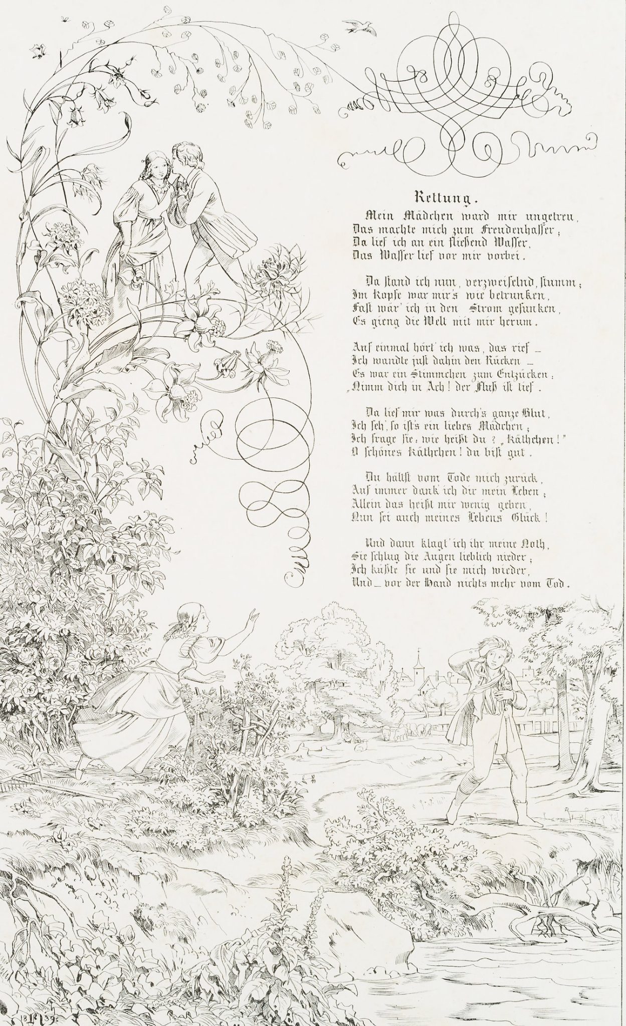 Goethes Gedicht Rettung