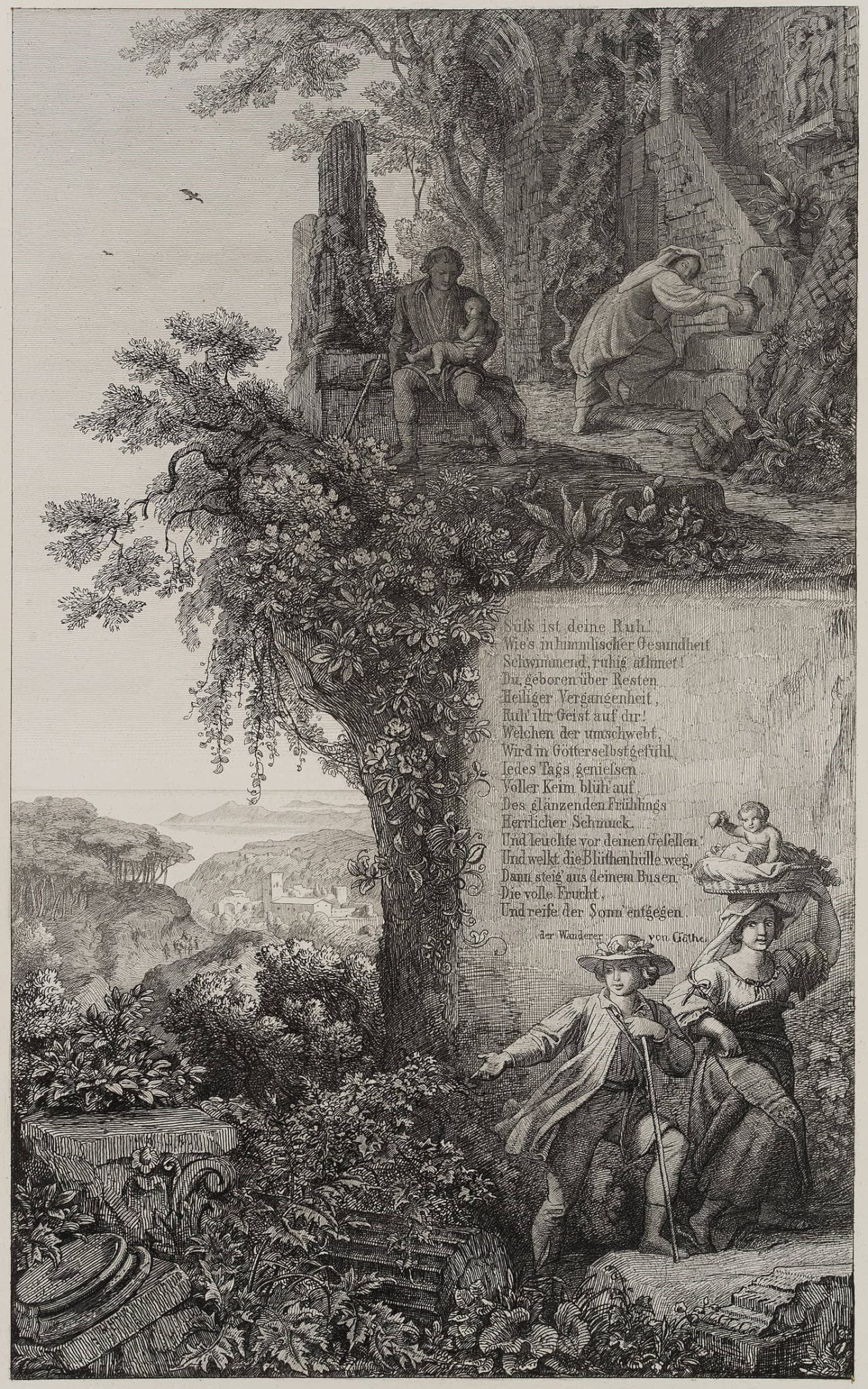 Der Wanderer, nach Goethe
