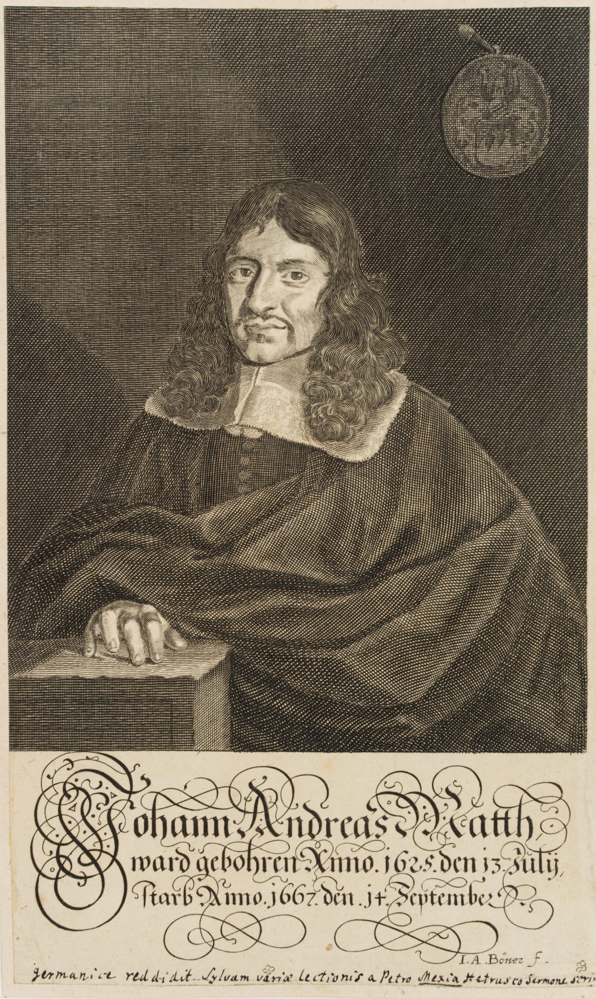 Porträt von Joh. Andreas Matth