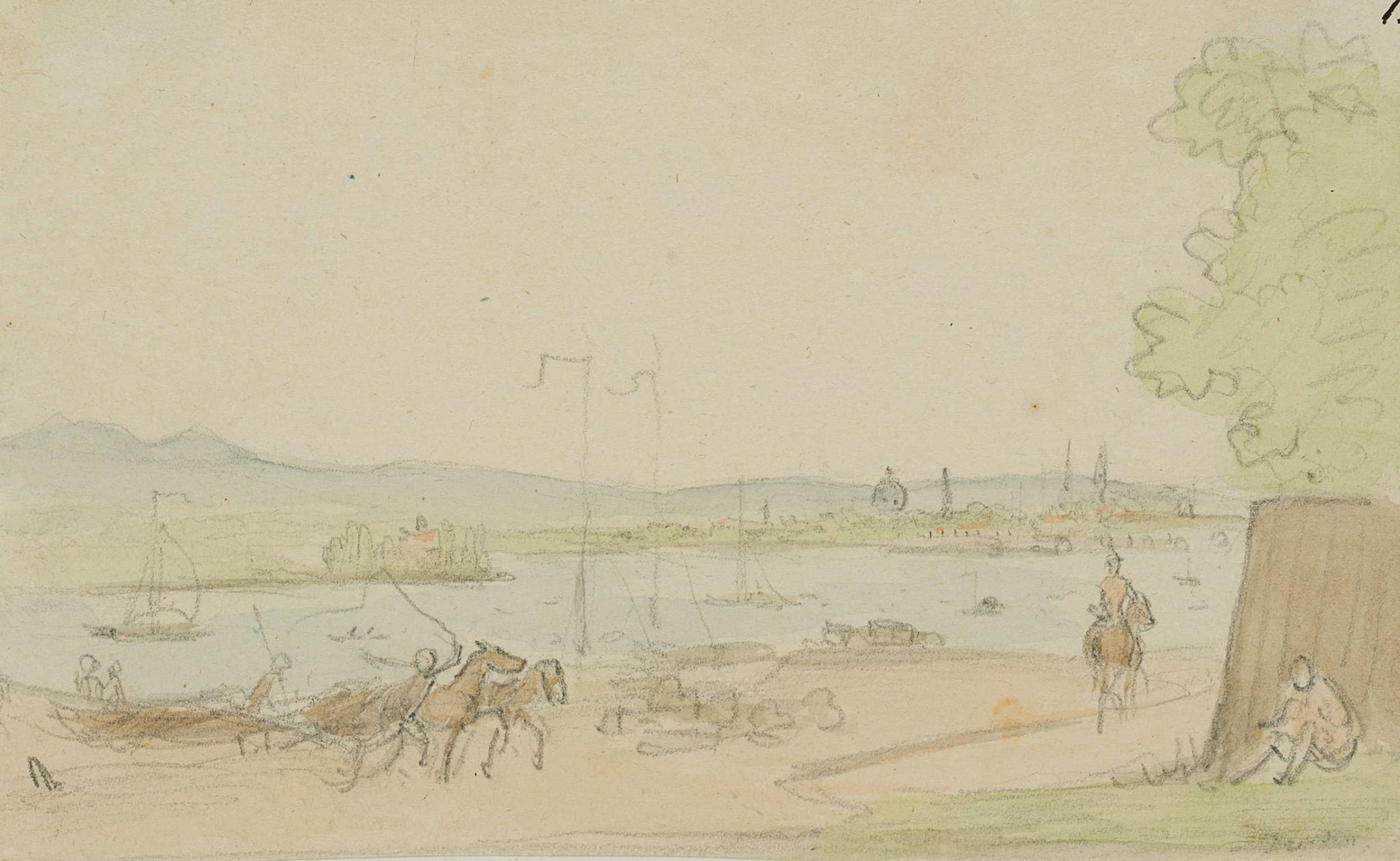 Blick auf Dresden