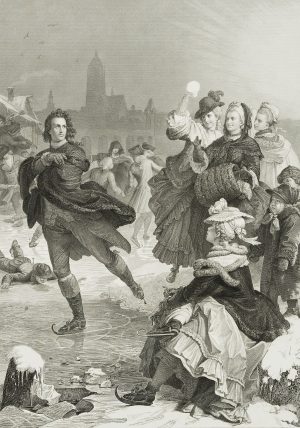 Goethe als Schlittschuhläufer