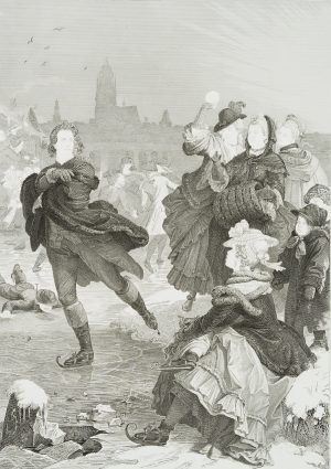 Goethe als Schlittschuhläufer, Vorabzug