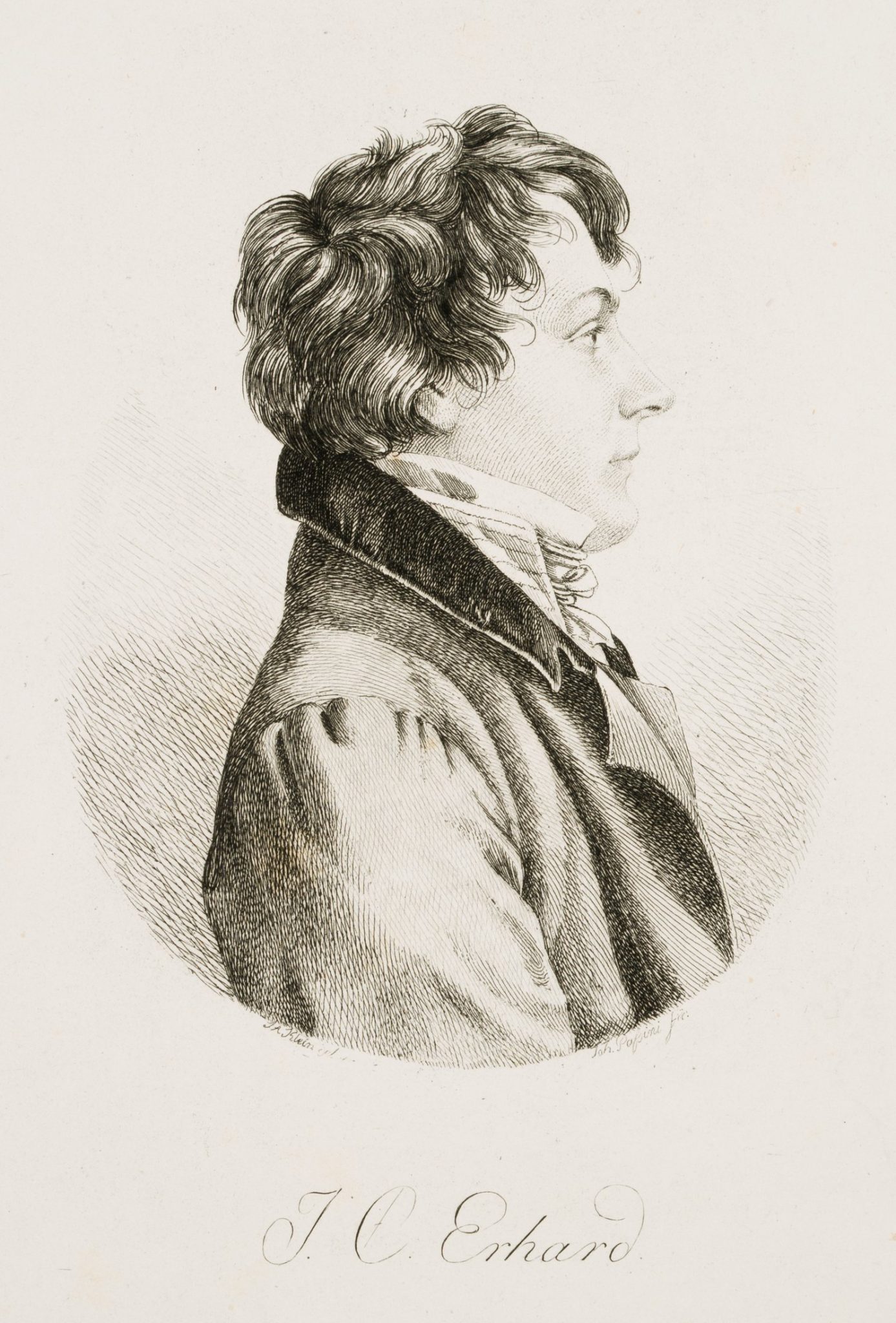 Porträt Johann Christoph Erhard