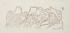 Physiognomiestudie Berliner Künstler