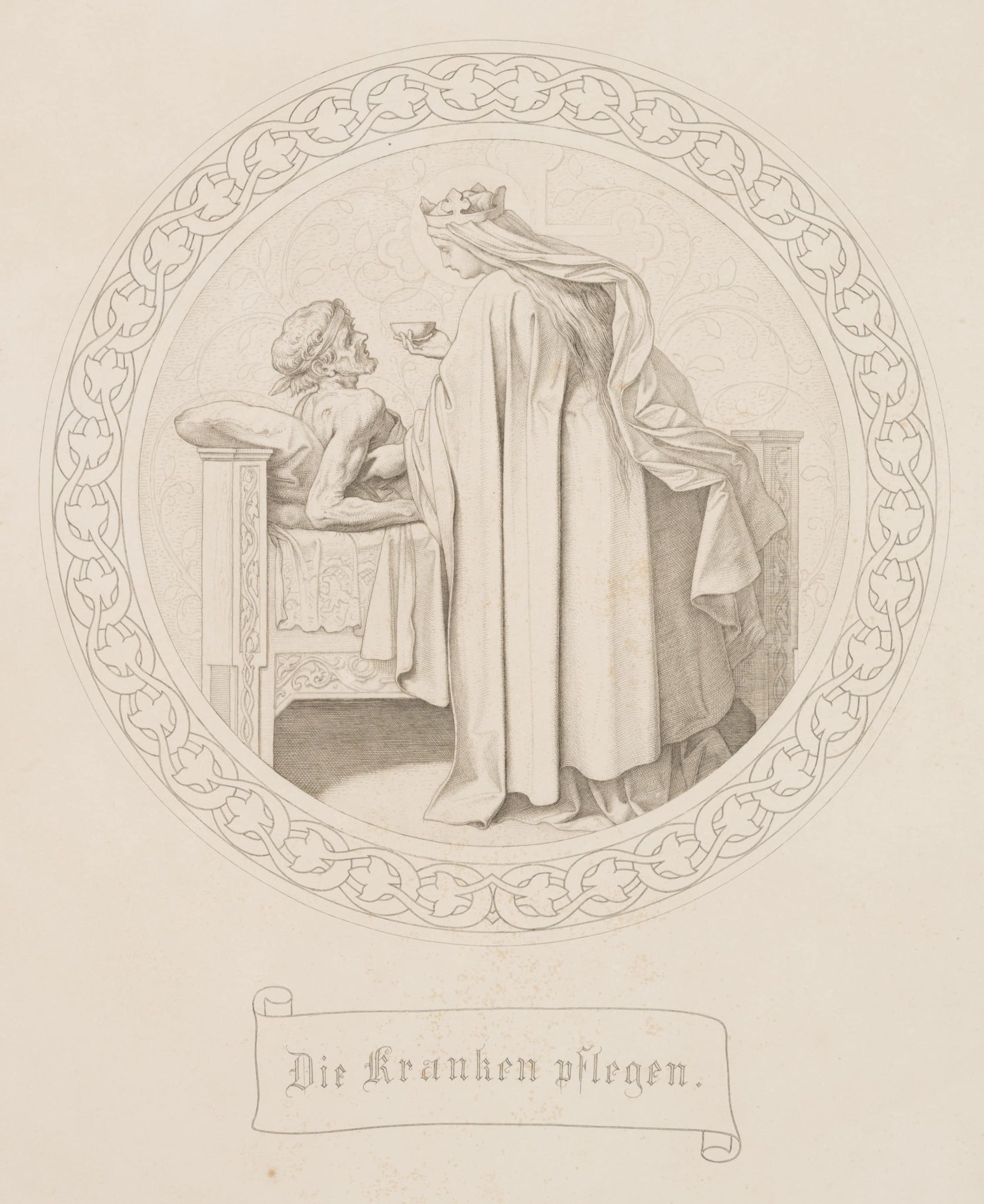 Die Kranken pflegen