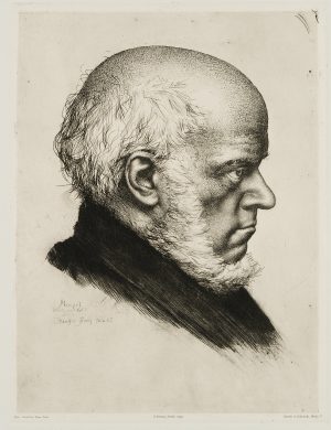 Porträt Adolph von Menzel, 70 Jahre