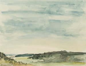 Bewaldete Landschaft