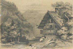Einsames Haus im Schwarzwald
