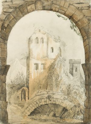 Ruine eines gotischen Klosters