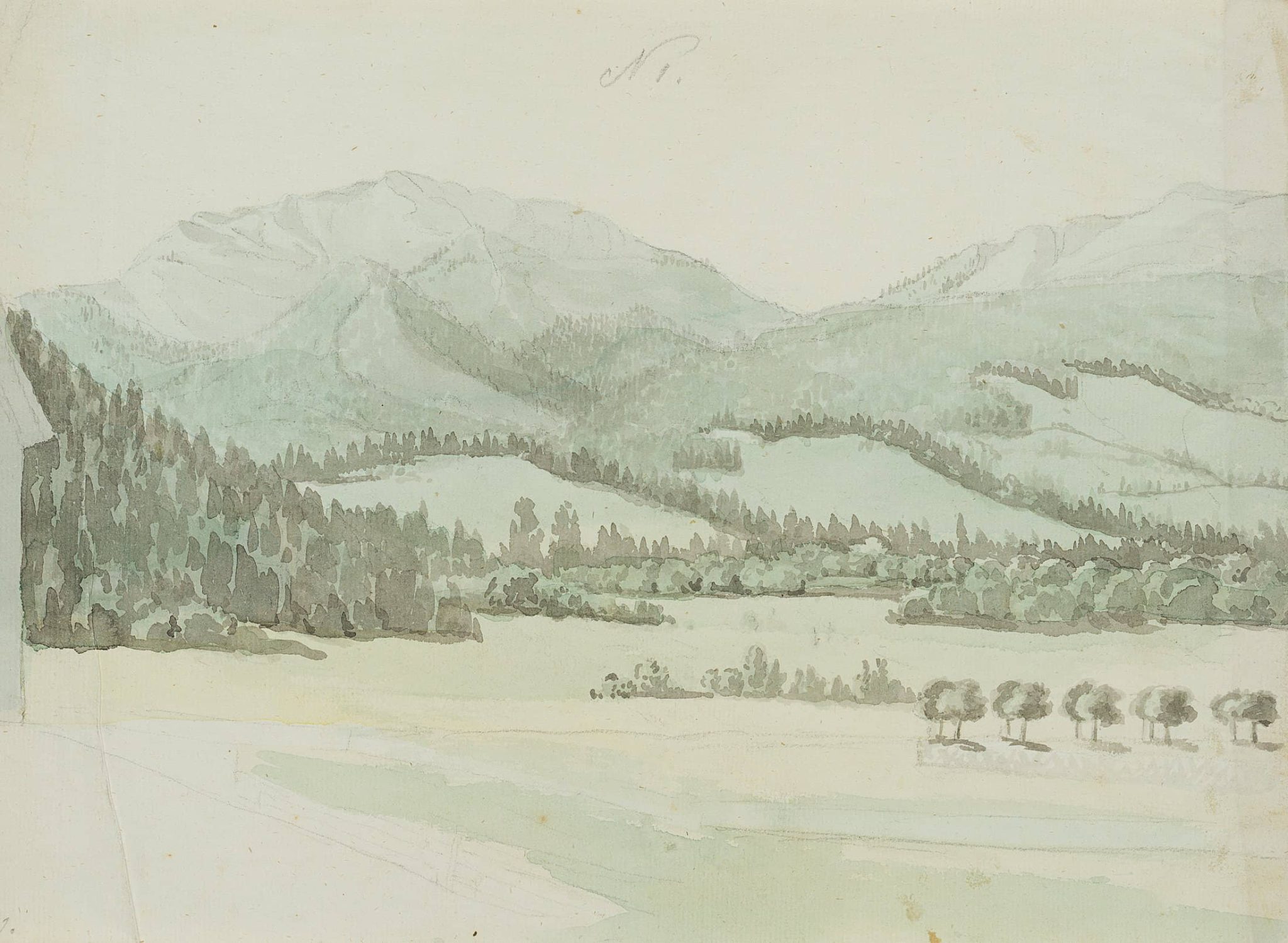 Blick auf Benediktbeuern