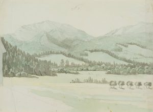 Blick auf Benediktbeuern