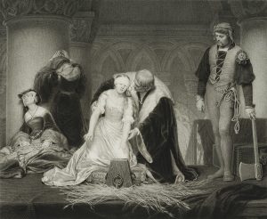 Die Hinrichtung der Lady Jane Gray