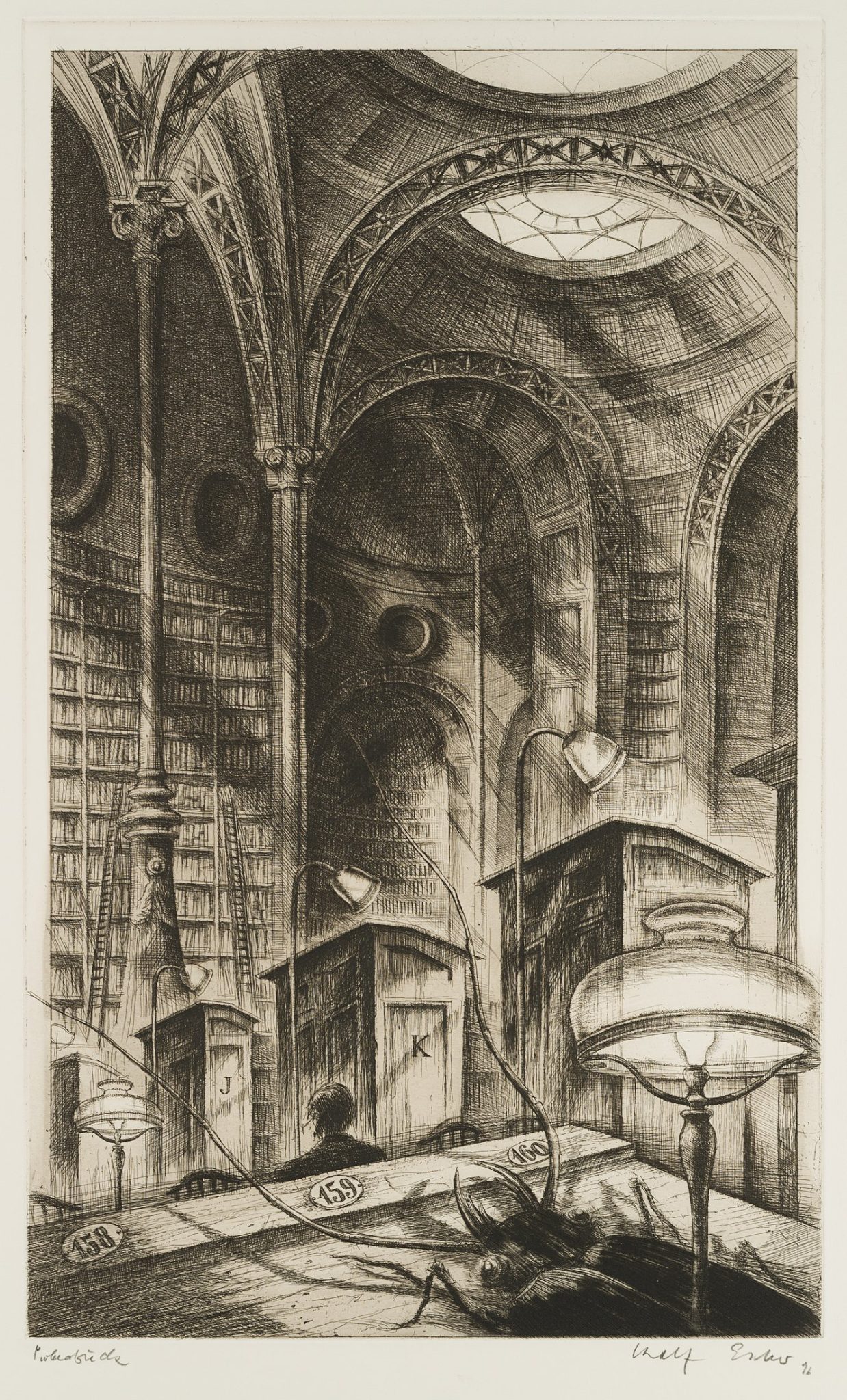 Später Besuch in der Bibliothèque National Paris