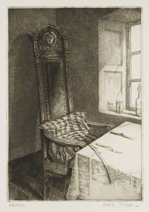 Alter Stuhl in Xanten (Hotel van Bebber)