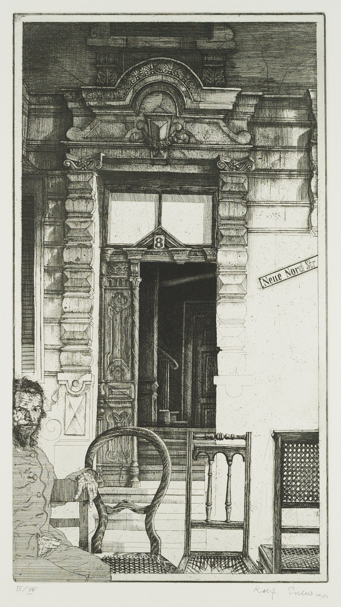 Eingang, Hommage à Meryon