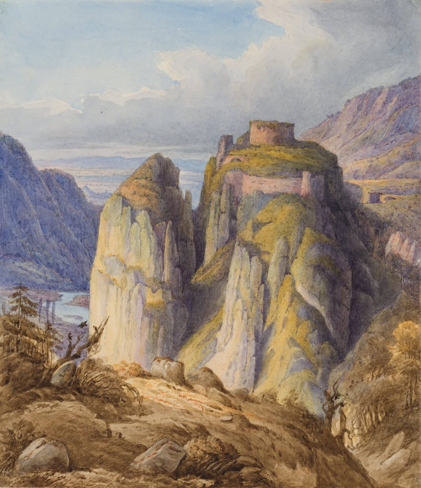 Burg Rheingrafenstein bei Bad Münster