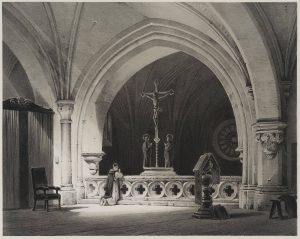 Chor der Kathedrale in Barcelona