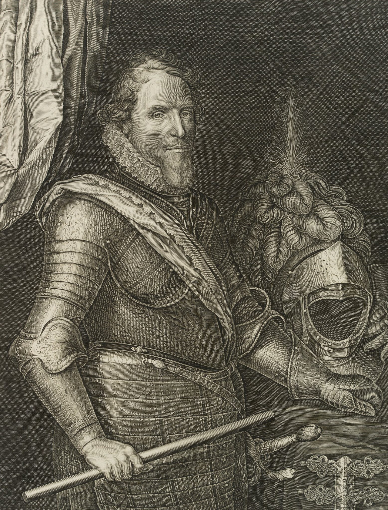 Porträt des Grafen von Nassau