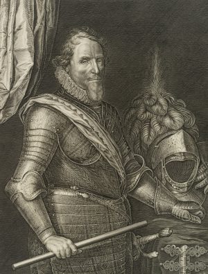 Porträt des Grafen von Nassau