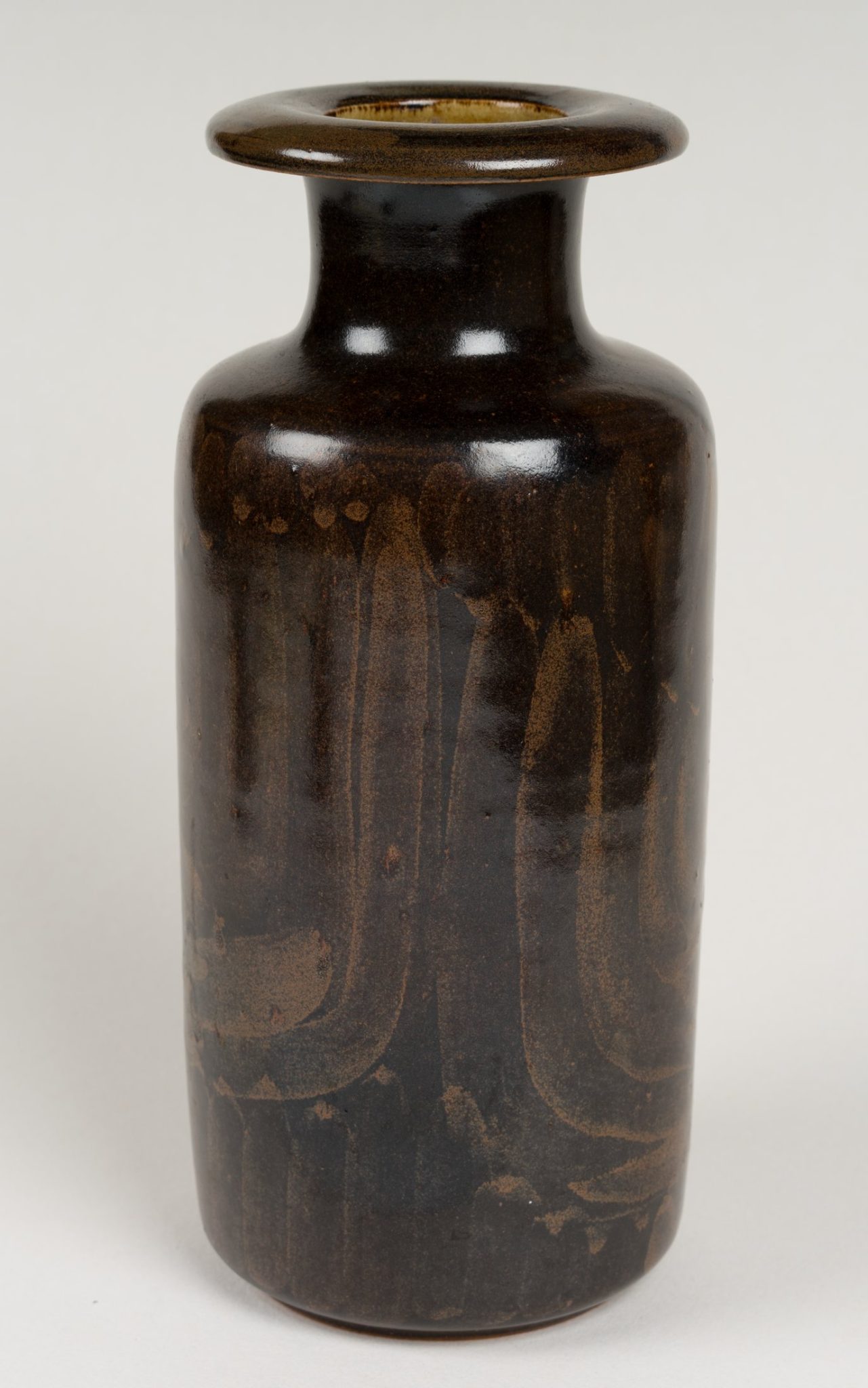 Braune Vase