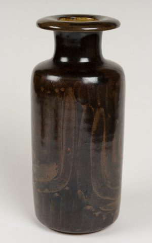 Braune Vase