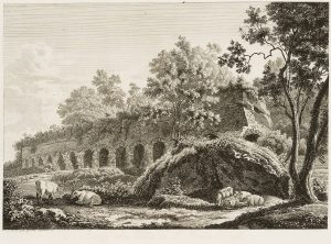 Die Villa des Brutus in Tivoli