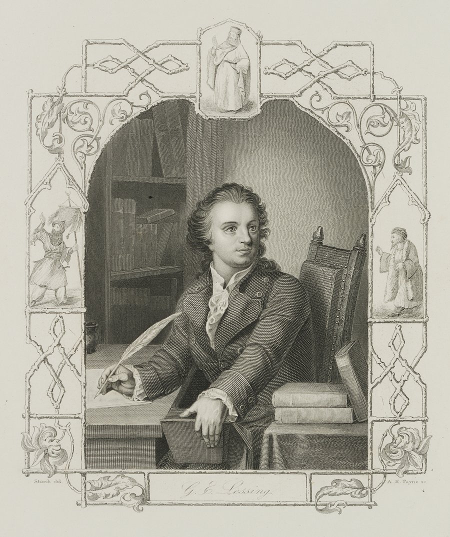 Porträt des jungen Lessing