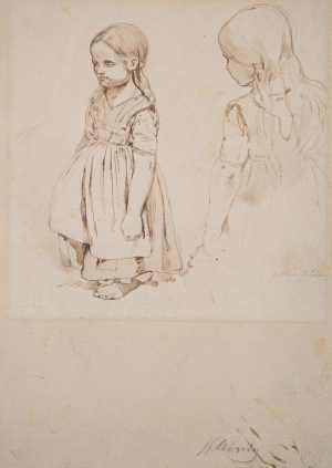 Mädchen mit kurzen Beinen